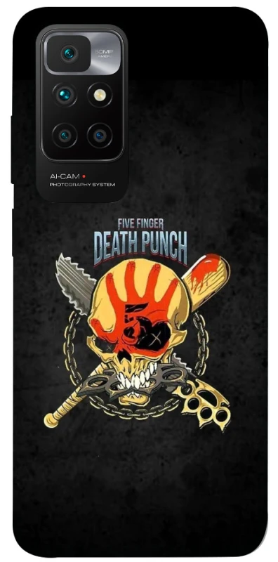 Чохол на Xiaomi Redmi 10 Five finger death punch ver.2 фото 1 з 1