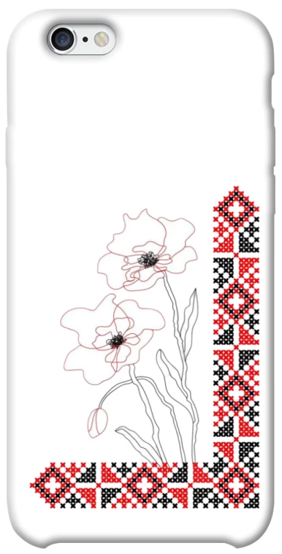 Чохол на Apple iPhone 6/6s (4.7") Вишиванка на смартфон фото 1 з 1