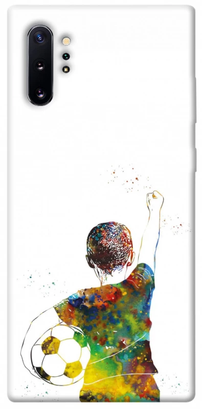 Чехол на Samsung Galaxy Note 10 Plus Football Kids фото 1 из 1