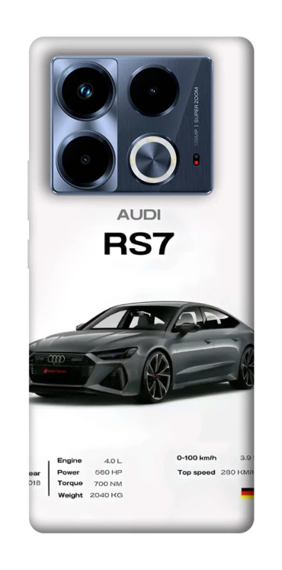 Чохол на Infinix Note 40 4G Audi RS7 фото 1 з 1