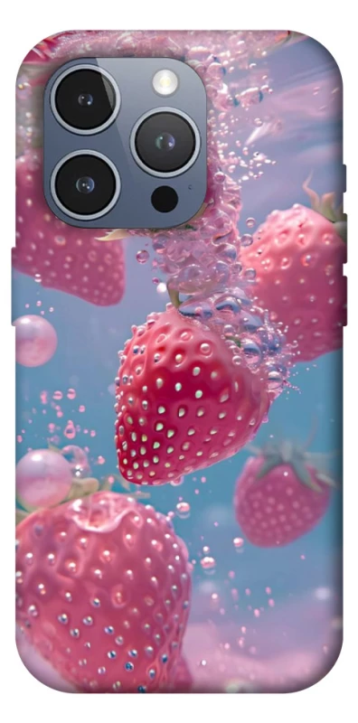 Чохол на Apple iPhone 16 Pro Max Полуниця в воді фото 1 з 1