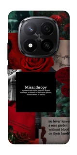 Чехол на Xiaomi Redmi Note 14 Pro+ 5G Misanthropy фото 1 из 1