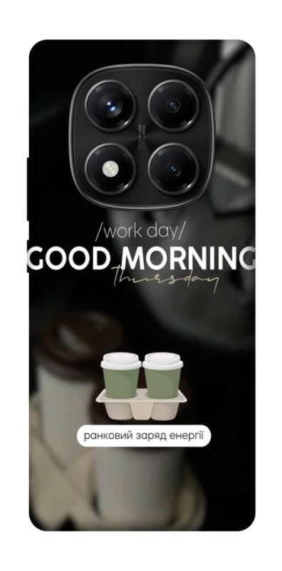 Чехол на Xiaomi Redmi Note 14 Pro 4G Thursday coffee фото 1 из 1