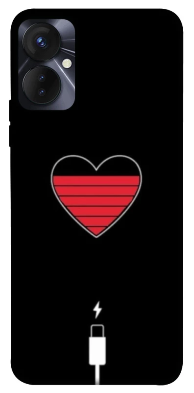 Чохол на TECNO Spark 9 Pro (KH7n) Charge your heart фото 1 з 1