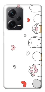 Чехол на Xiaomi Redmi Note 12 Pro 5G Paws фото 1 из 1