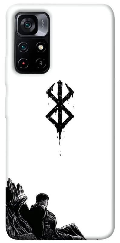 Чохол на Xiaomi Poco M4 Pro 5G berserk white фото 1 з 1