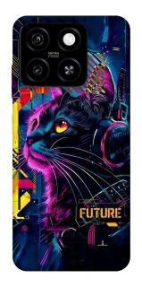 Чохол на ZTE Blade A55 4G Cyber Cat v2 фото 1 з 1