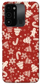 Чохол на TECNO Spark 8C Новорічний v3 фото 1 з 1