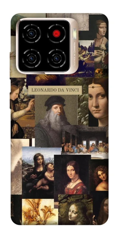 Чохол на ZTE Blade A56 Leonardo da Vinci фото 1 з 1