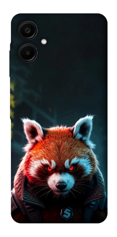 Чохол на Samsung Galaxy A06 Cyber Red Panda фото 1 з 1