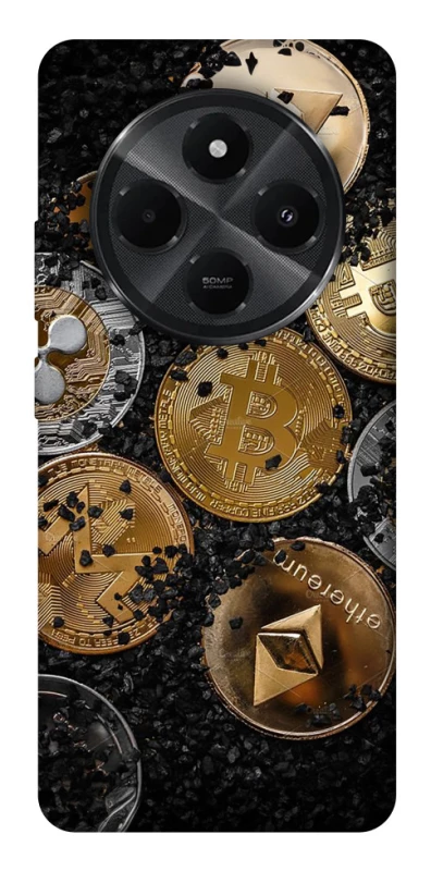 Чохол на Xiaomi Redmi A4 Many coins v2 фото 1 з 1