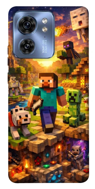 Чехол на Motorola Edge 40 Minecraft v6 фото 1 из 1