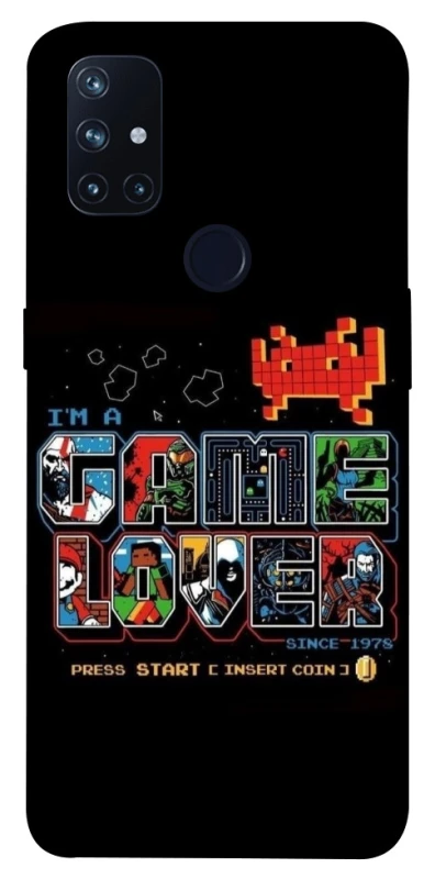 Чохол на OnePlus Nord N10 5G Game Over фото 1 з 1