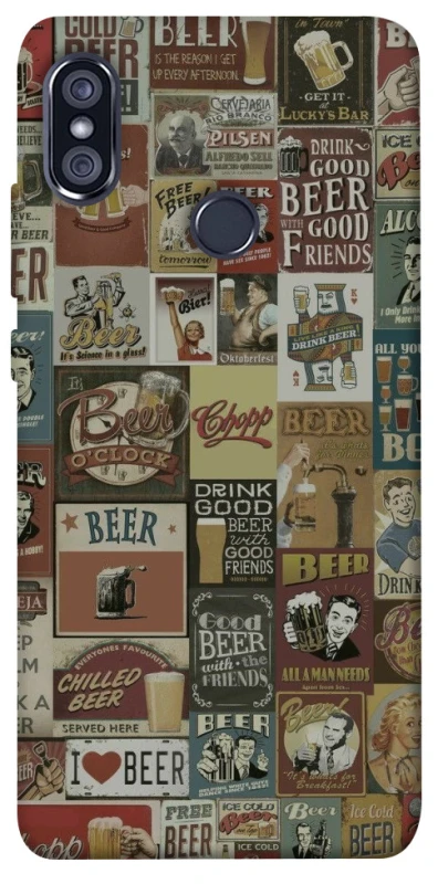 Чехол на Xiaomi Redmi Note 5 Pro / Note 5 (AI Dual Camera) Retro collage ver.1 фото 1 из 1