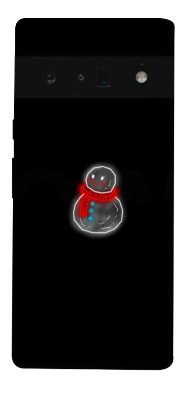 Чехол на Google Pixel 6 Pro Snowman фото 1 из 1