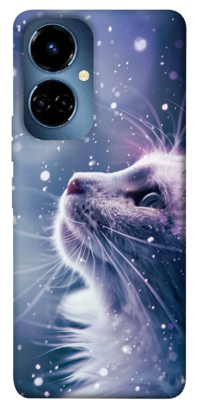 Чехол на TECNO Camon 19 Pro Snow cat фото 1 из 1