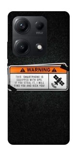 Чохол на Xiaomi Redmi Note 14S Warning фото 1 з 1