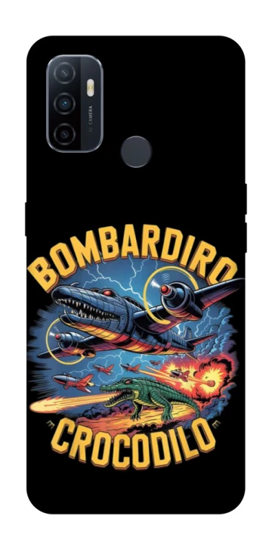 Чохол на Oppo A53 / A32 / A33 Bombardino Crocodilo v2 фото 1 з 1