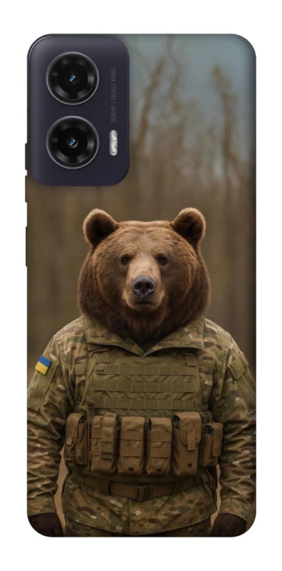 Чохол на Motorola Moto G35 Ведмідь захисник фото 1 з 1