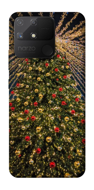 Чехол на Realme Narzo 50A Новогодний v25 фото 1 из 1