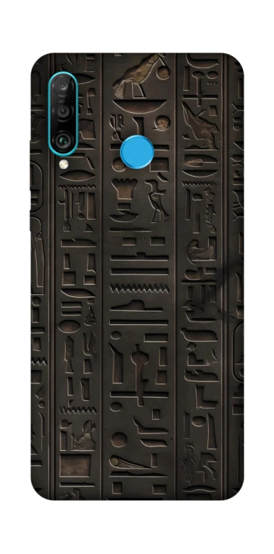 Чохол на Huawei P30 lite Hieroglyphs фото 1 з 1