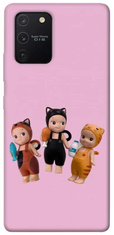 Чохол на Samsung Galaxy S10 Lite Cat Cafe Trio фото 1 з 1