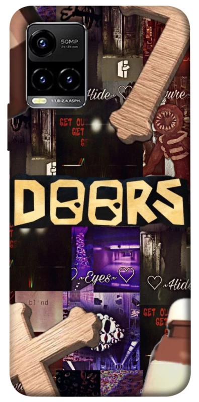 Чохол на Vivo Y21 / Y33s Roblox doors dark mode фото 1 з 1