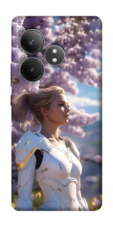 Чехол на Realme GT Neo 6 SE Cyber space girl ver.1 фото 1 из 1