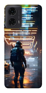 Чехол на Motorola Moto G04 Cyber character фото 1 из 1