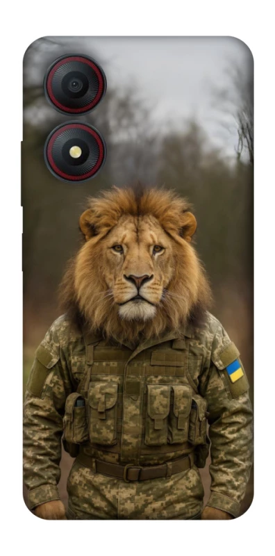 Чехол на ZTE Blade A34 4G Лев защитник фото 1 из 1