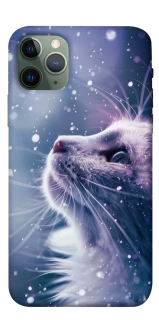 Чехол на Apple iPhone 11 Pro (5.8") Snow cat фото 1 из 1
