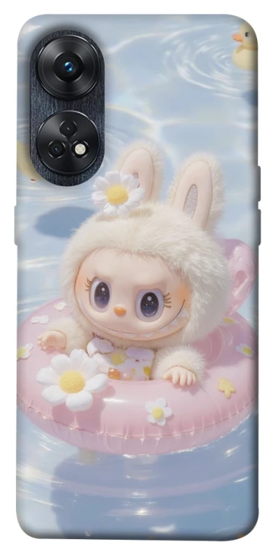 Чохол на Oppo Reno 8T 4G Labubu swimming фото 1 з 1