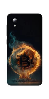 Чохол на ZTE Blade A3 (2019) Fire Bitcoin фото 1 з 1