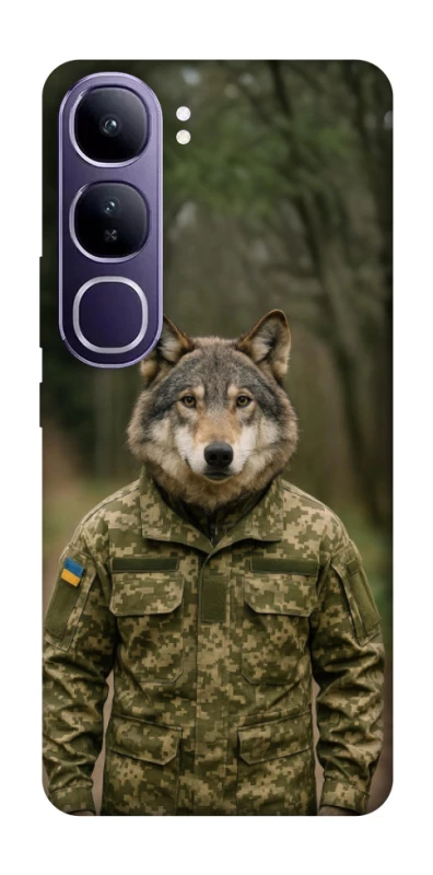 Чохол на Vivo Y300 Вовк захисник фото 1 з 1