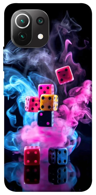 Чехол на Xiaomi Mi 11 Lite Игральные кости фото 1 из 1