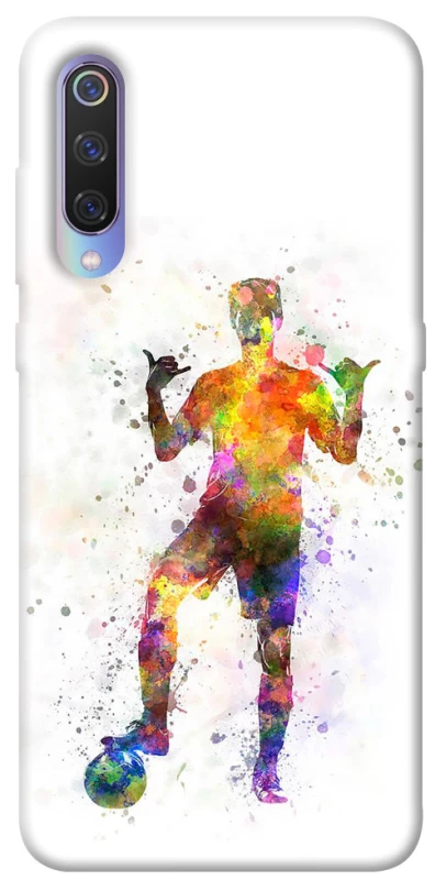 Чохол на Xiaomi Mi 9 Football Player v3 фото 1 з 1