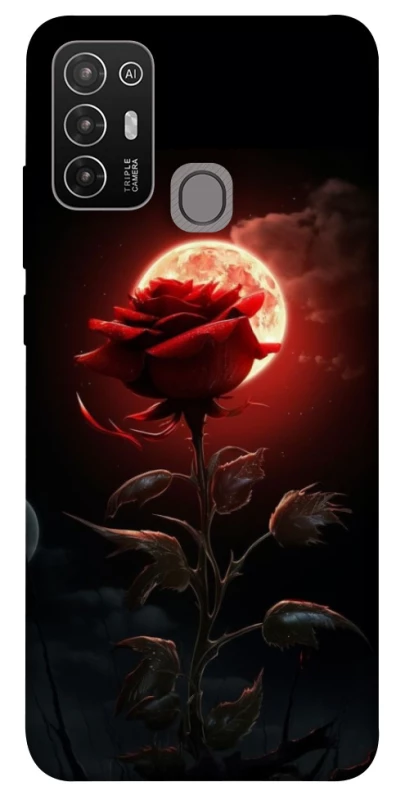 Чохол на ZTE Blade A52 Червона троянда фото 1 з 1