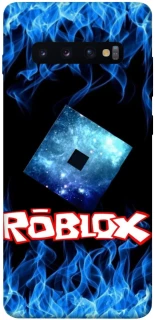 Чехол на Samsung Galaxy S10+ Roblox Galaxy Flame Logo фото 1 из 1