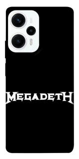 Чохол на Xiaomi Poco F5 / Note 12 Turbo Megadeth logo фото 1 з 1