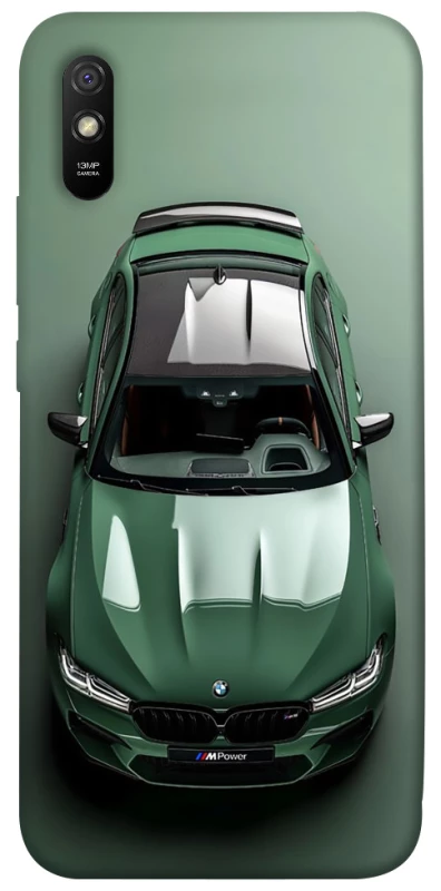 Чехол на Xiaomi Redmi 9A BMW green фото 1 из 1