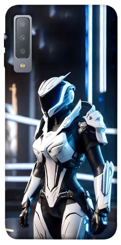 Чохол на Samsung A750 Galaxy A7 (2018) Cyber space girl ver.6 фото 1 з 1