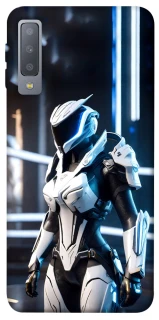 Чехол на Samsung A750 Galaxy A7 (2018) Cyber space girl ver.6 фото 1 из 1