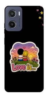 Чехол на Motorola Moto G05 Love is ver.5 фото 1 из 1