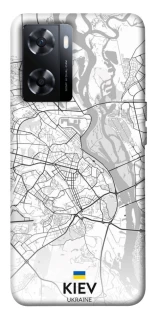 Чохол на OnePlus Nord N20 SE Kiev white map фото 1 з 1