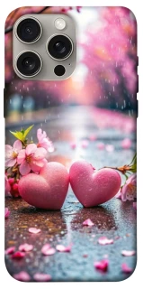 Чехол на Apple iPhone 15 Pro Max (6.7") Pink heart фото 1 из 1
