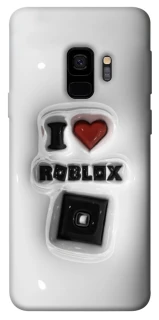 Чохол на Samsung Galaxy S9 I love Roblox фото 1 з 1
