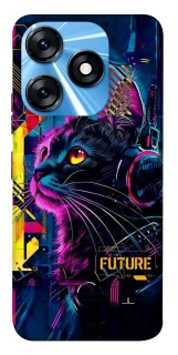Чохол на TECNO Spark 10 Cyber Cat v2 фото 1 з 1