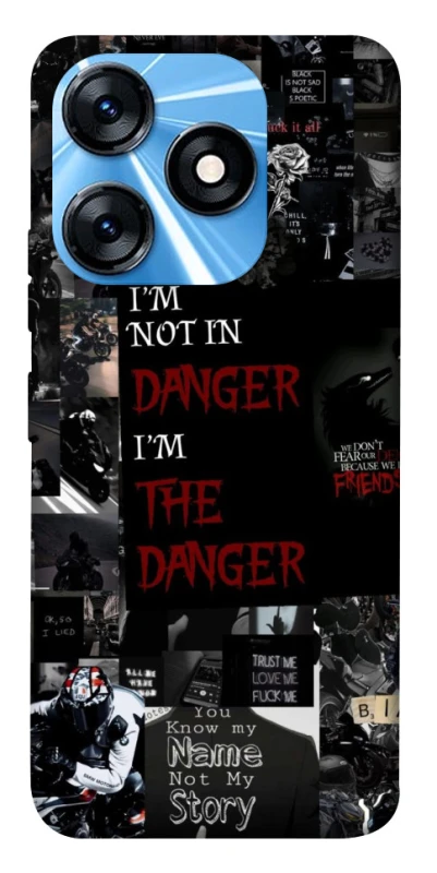 Чохол на TECNO Spark 10 Danger collage фото 1 з 1