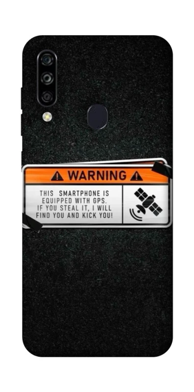 Чехол на ZTE Blade A7 (2020) Warning фото 1 из 1