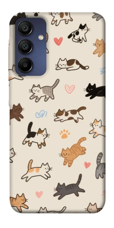 Чохол на Samsung Galaxy A15 4G/5G Cat style ver.2 фото 1 з 1
